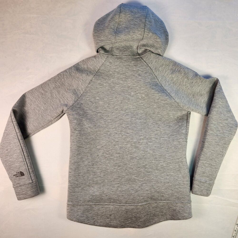 The North Face Jacket Womens Medium Gray Snap Hoodie - Picture 3 of 13